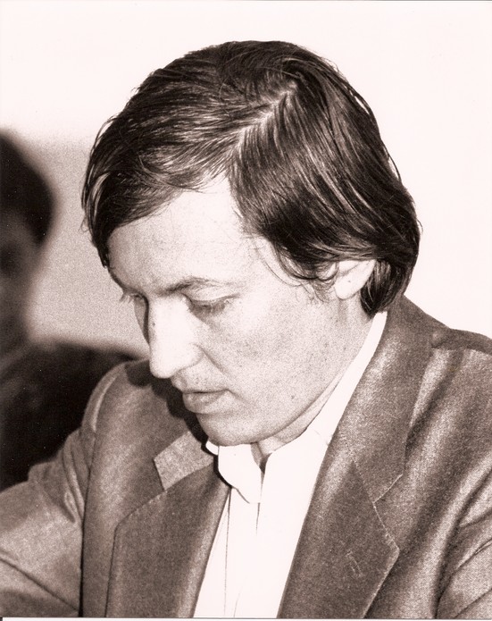 Chess Champion Anatoly Karpov, Irwin Wes Fisk